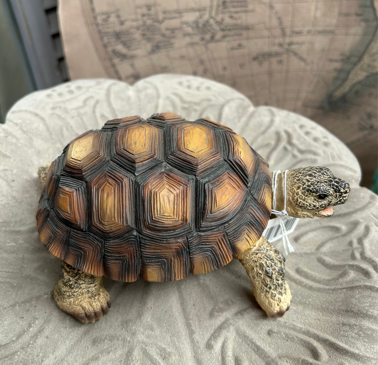 Small Tortoise Ornament | Charming Animal Decor for Home or Garden