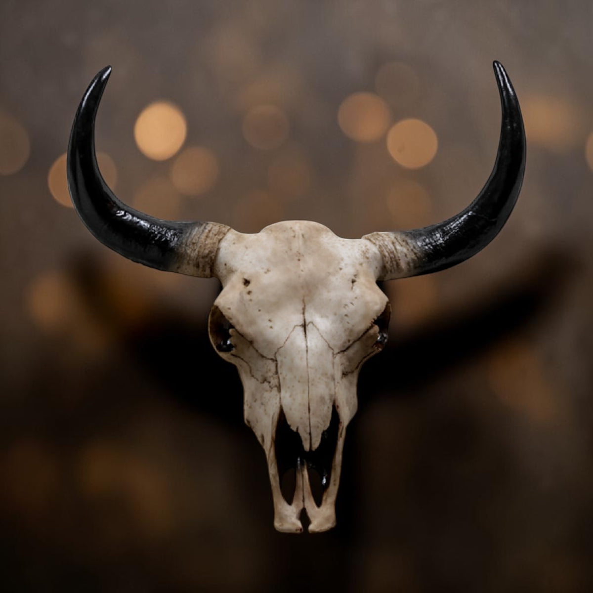 Large Bison Skull Wall Head – Stunning Wall-Mounted Bison