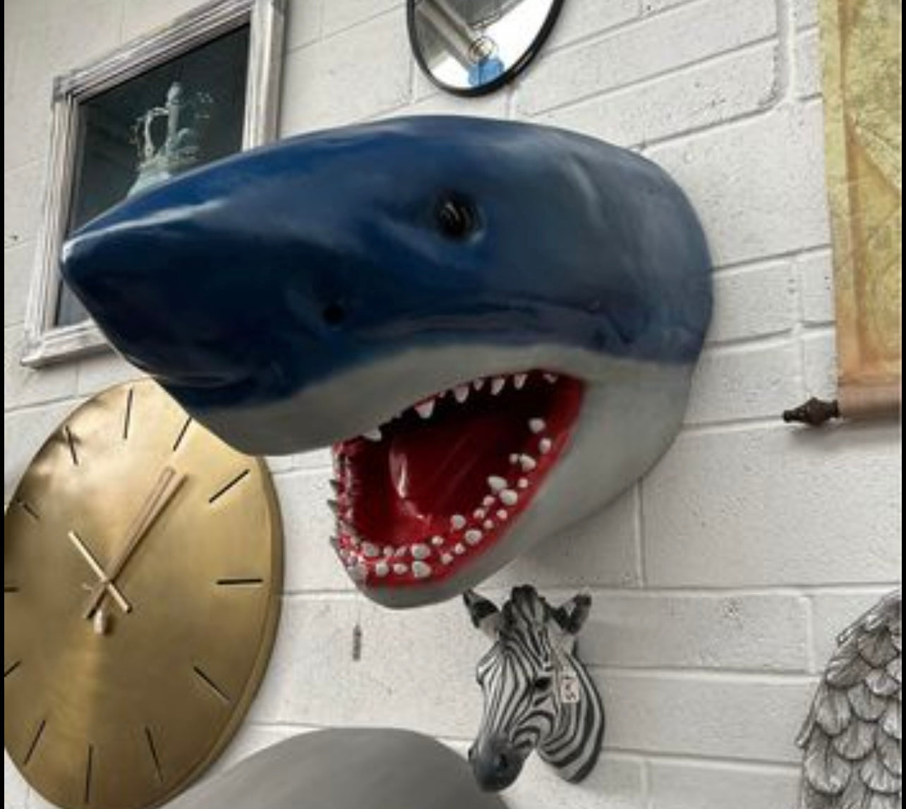 Incredible Shark Resin Wall Mount - Versatile Home Décor | Sign of the times Stoke