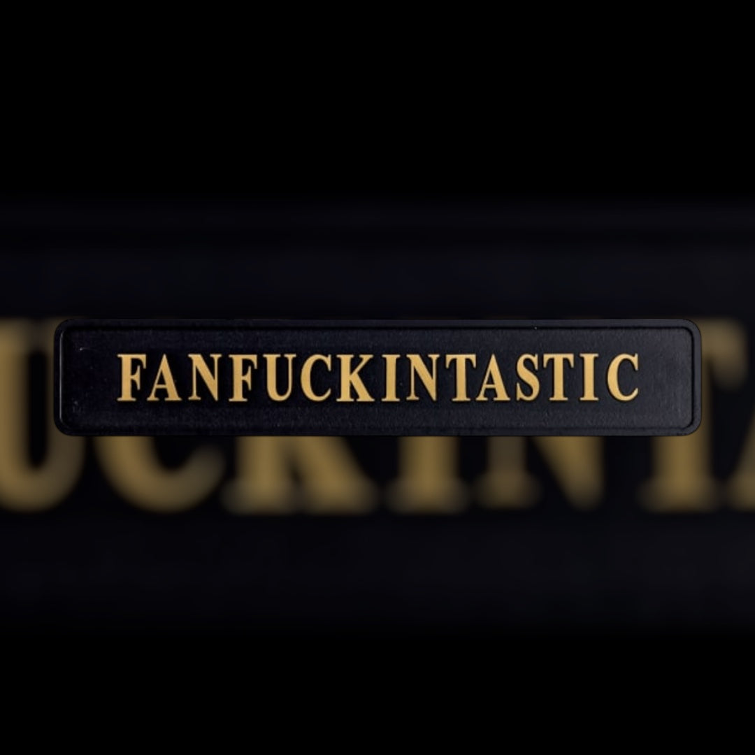 "FANFUCKINTASTIC" Sign - Humorous Home Decor