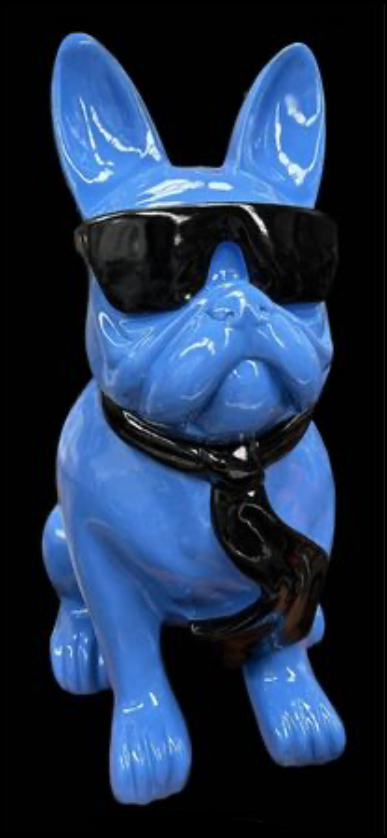 Frenchi Sculpture – Stunning Blue Fiberglass Sculpture, Indoor/Outdoor Use | Sign of the times Stoke
