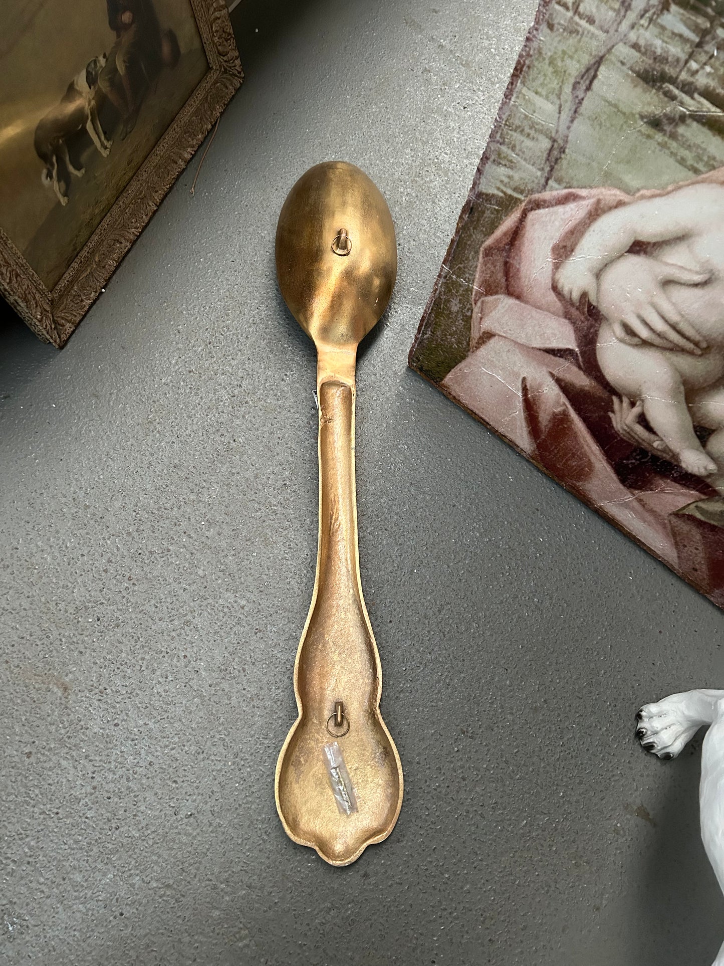 Huge Brass Knife, Fork, and Spoon Wall Art Set – Elegant Culinary Wall Decor | Sign of the times Stoke