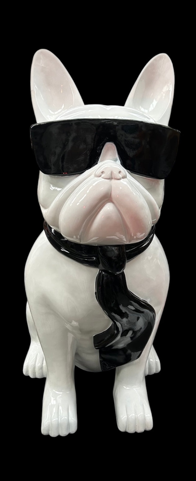 4FT Giant Frenchie Sculpture - Indoor or Outdoor