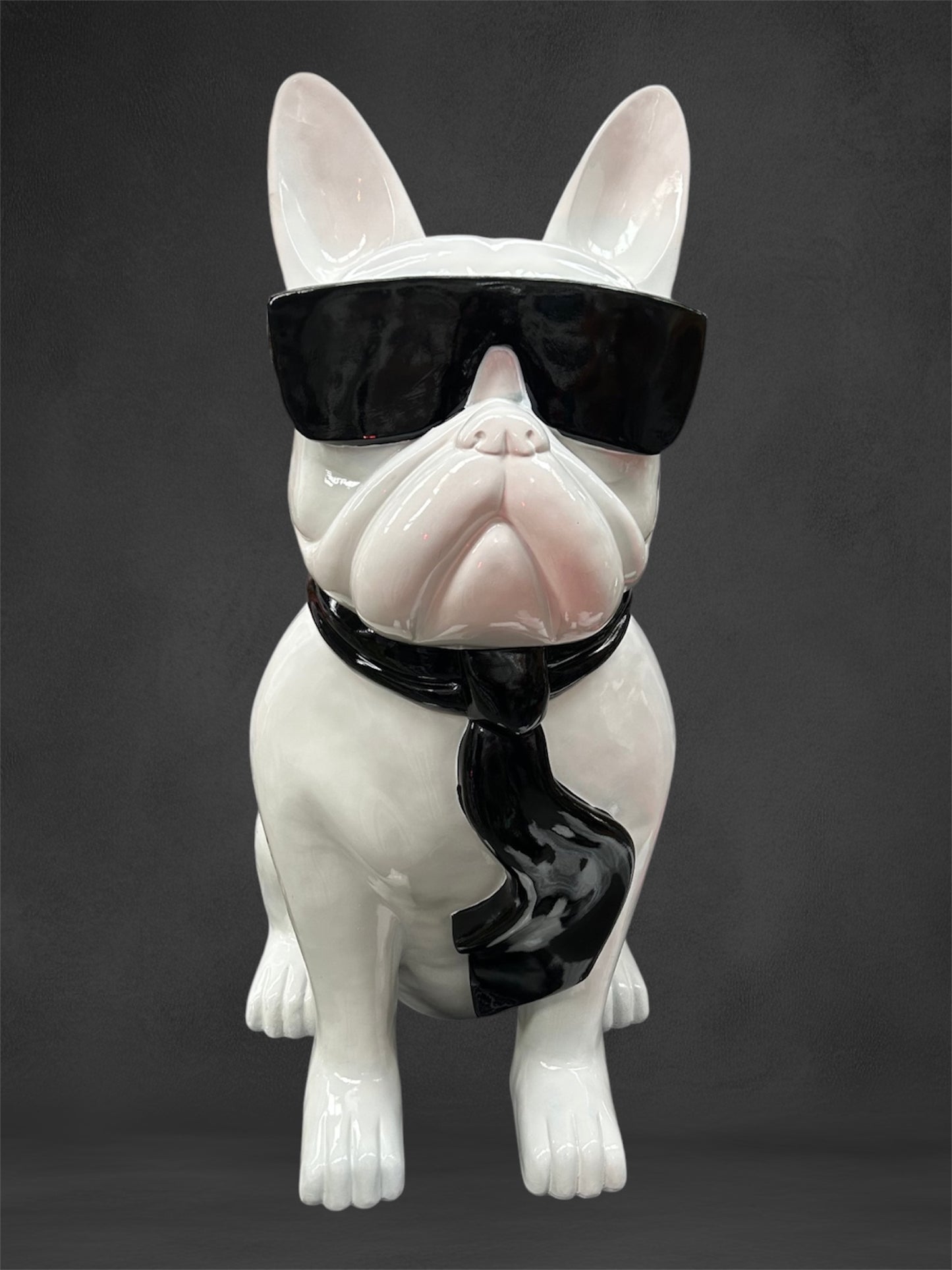4FT Giant Frenchie Sculpture - Indoor or Outdoor