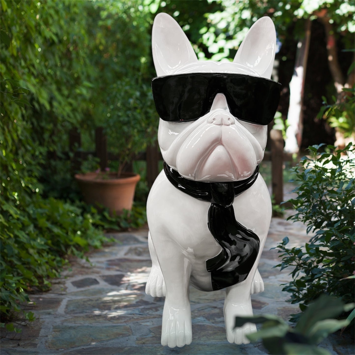 4FT Giant Frenchie Sculpture - Indoor or Outdoor