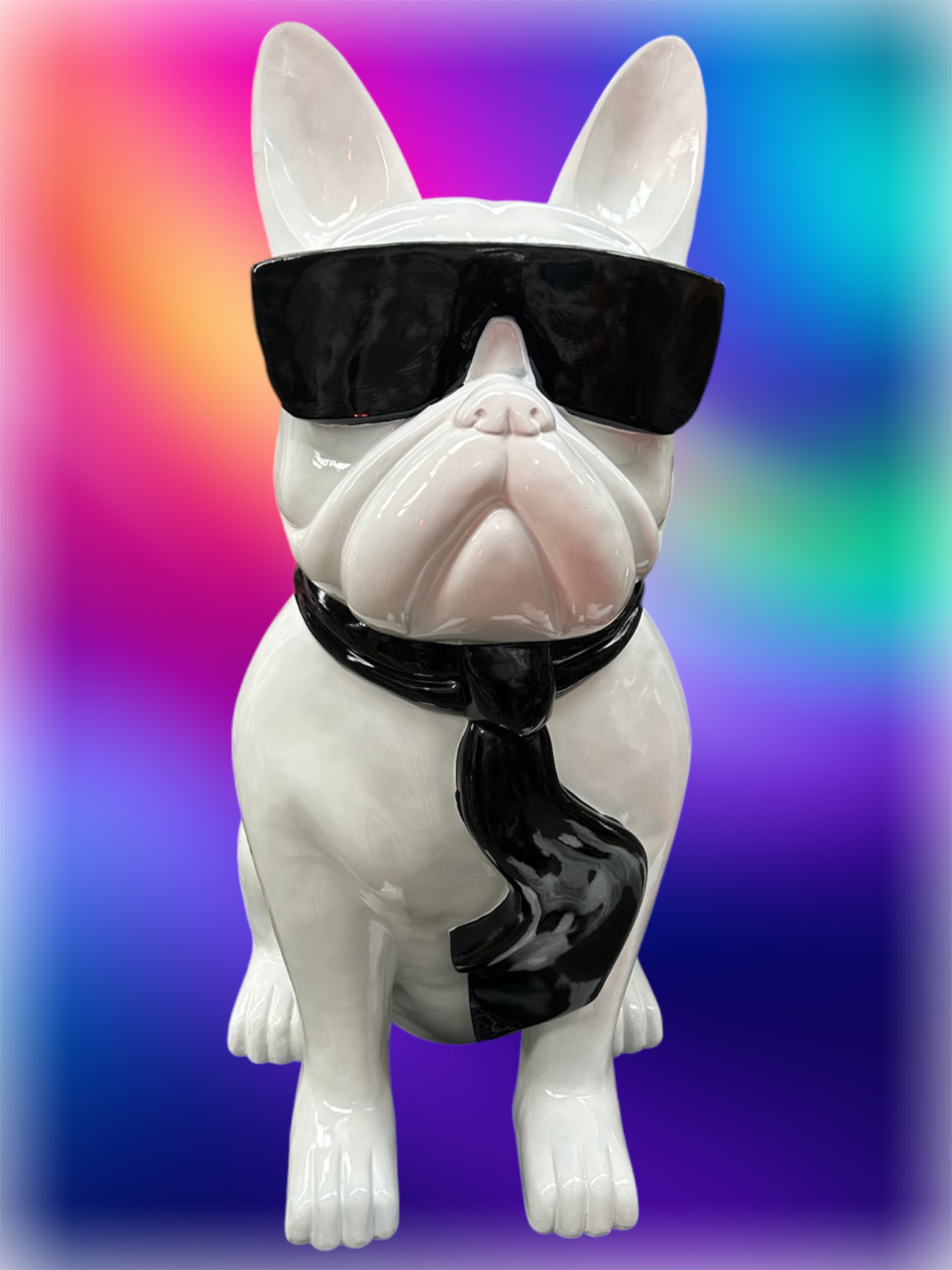 4FT Giant Frenchie Sculpture - Indoor or Outdoor