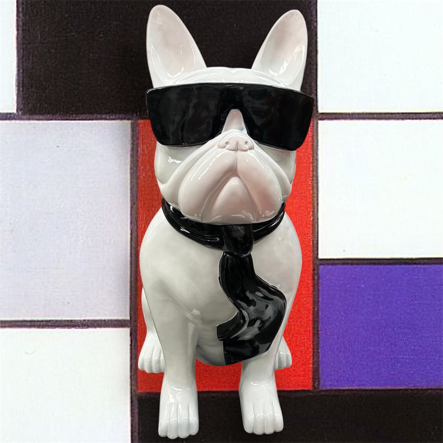 4FT Giant Frenchie Sculpture - Indoor or Outdoor