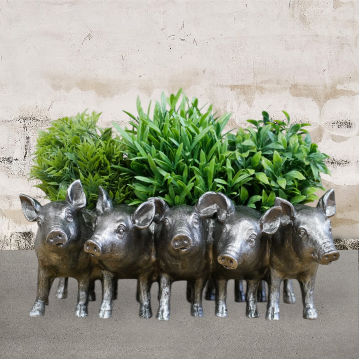 Pig Planter | Whimsical Animal Plant Pot for Indoors or Garden