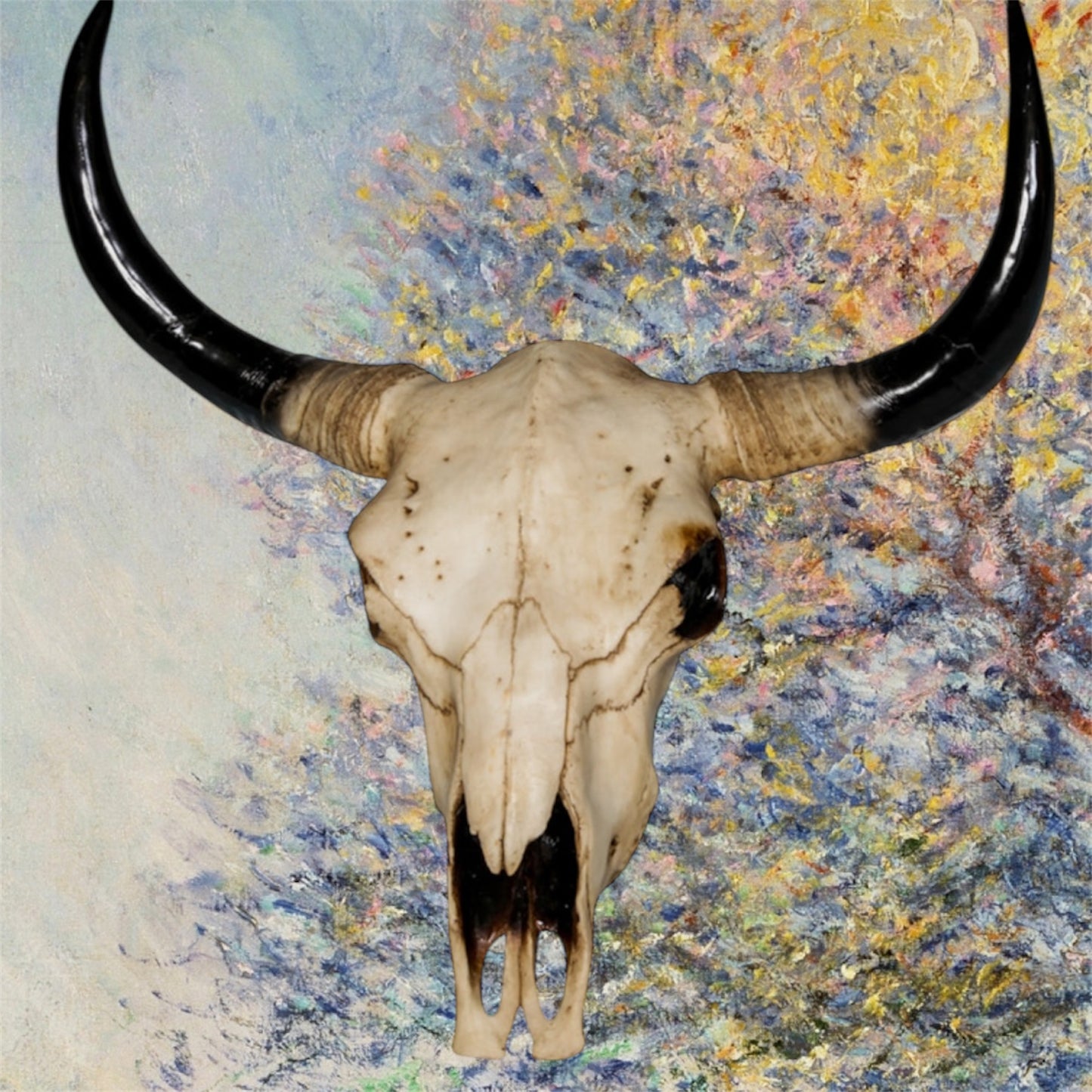 Extra Large Bison Wall Head – Majestic Resin Skull Wall Mount