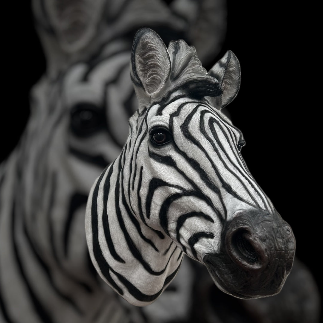 Zebra Wall Mount - Stunning Safari-Inspired Wall Decor