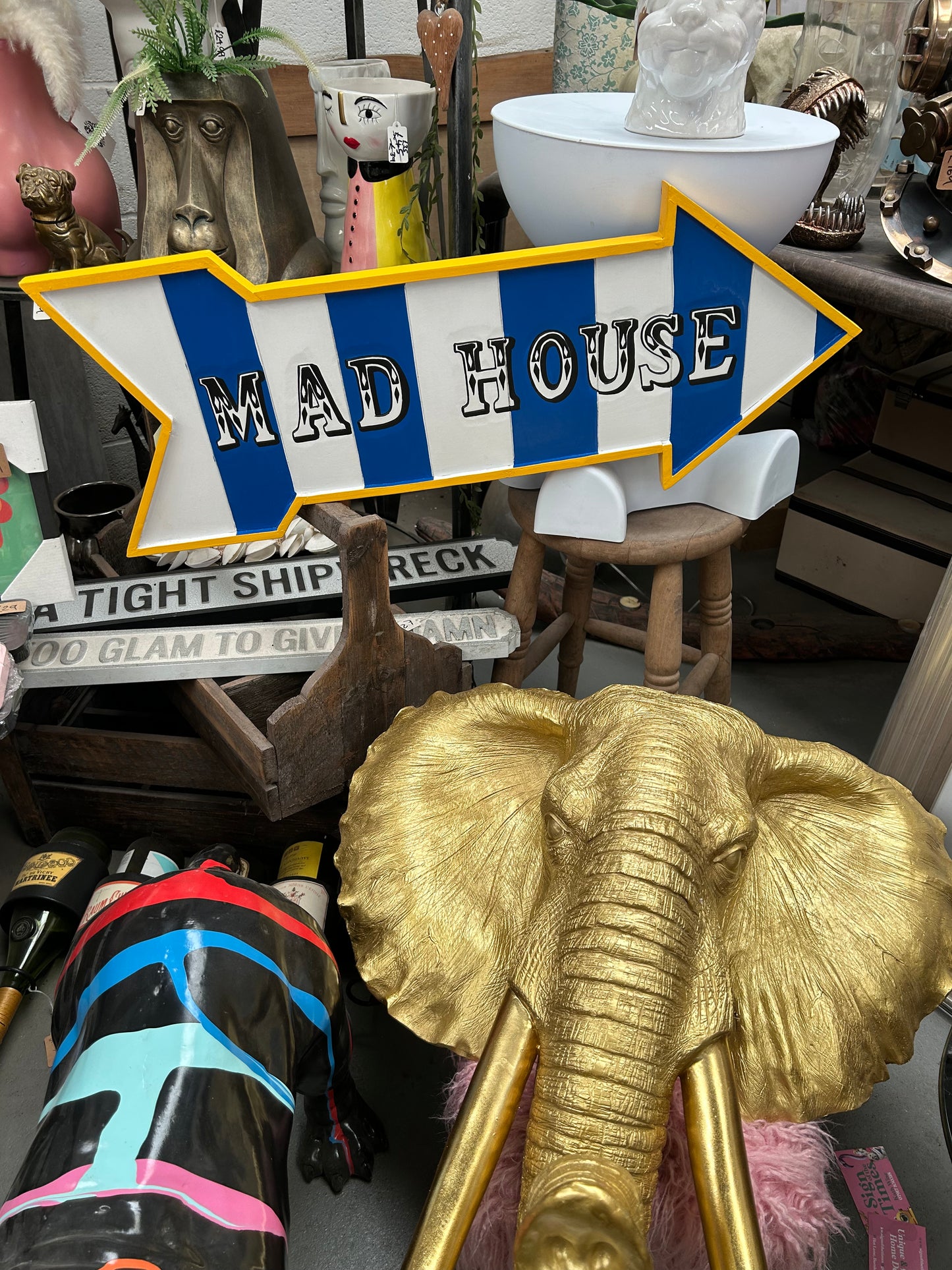 “Mad House” Sign