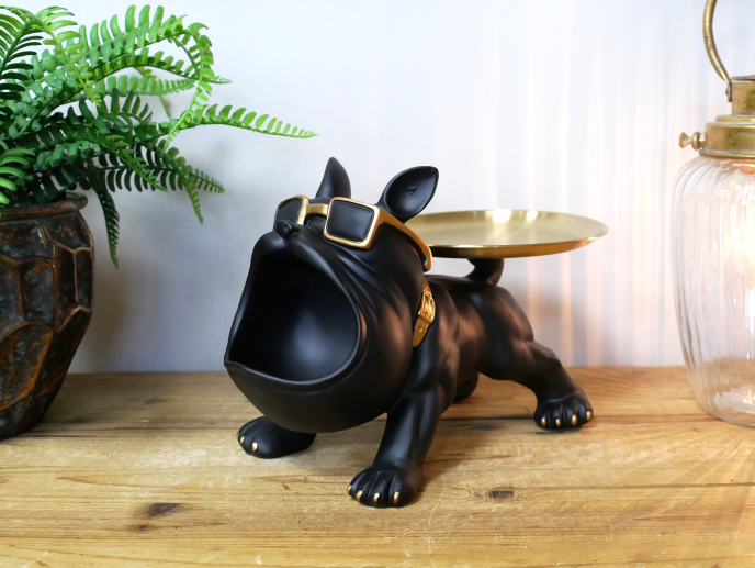 Big Mouth Dog with Tray – Fun & Functional Decorative Tray Holder