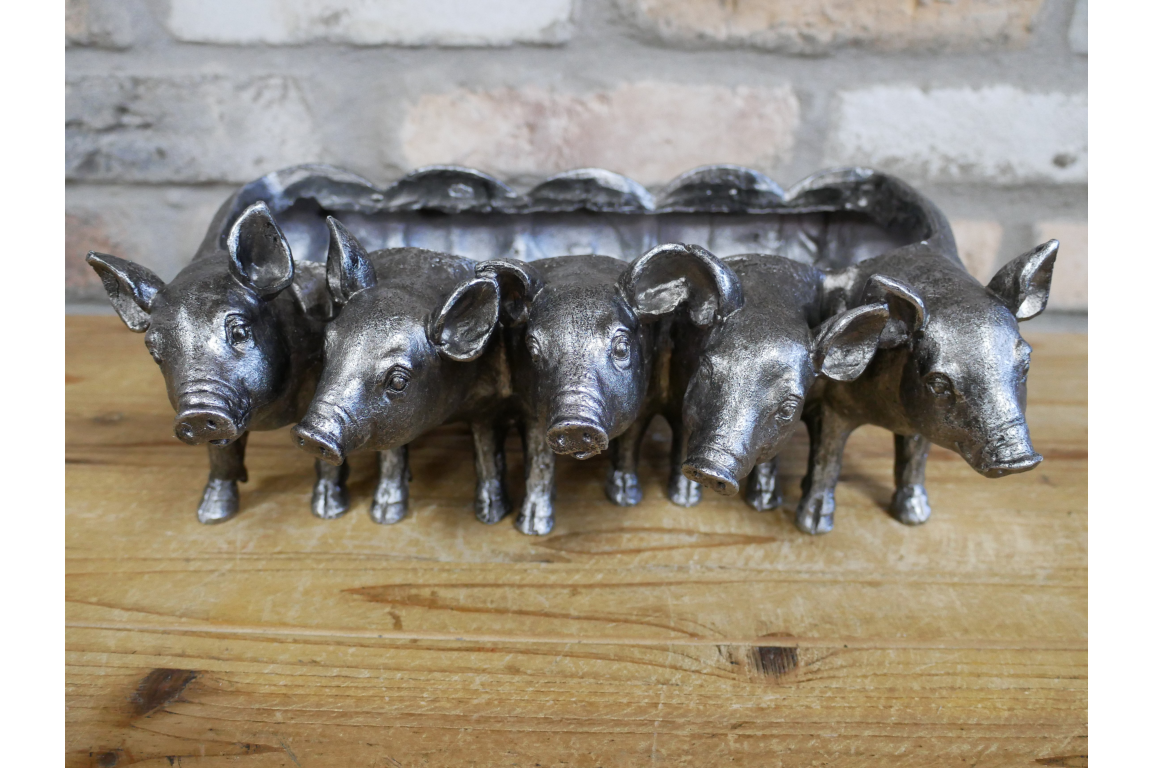 Pig Planter | Whimsical Animal Plant Pot for Indoors or Garden