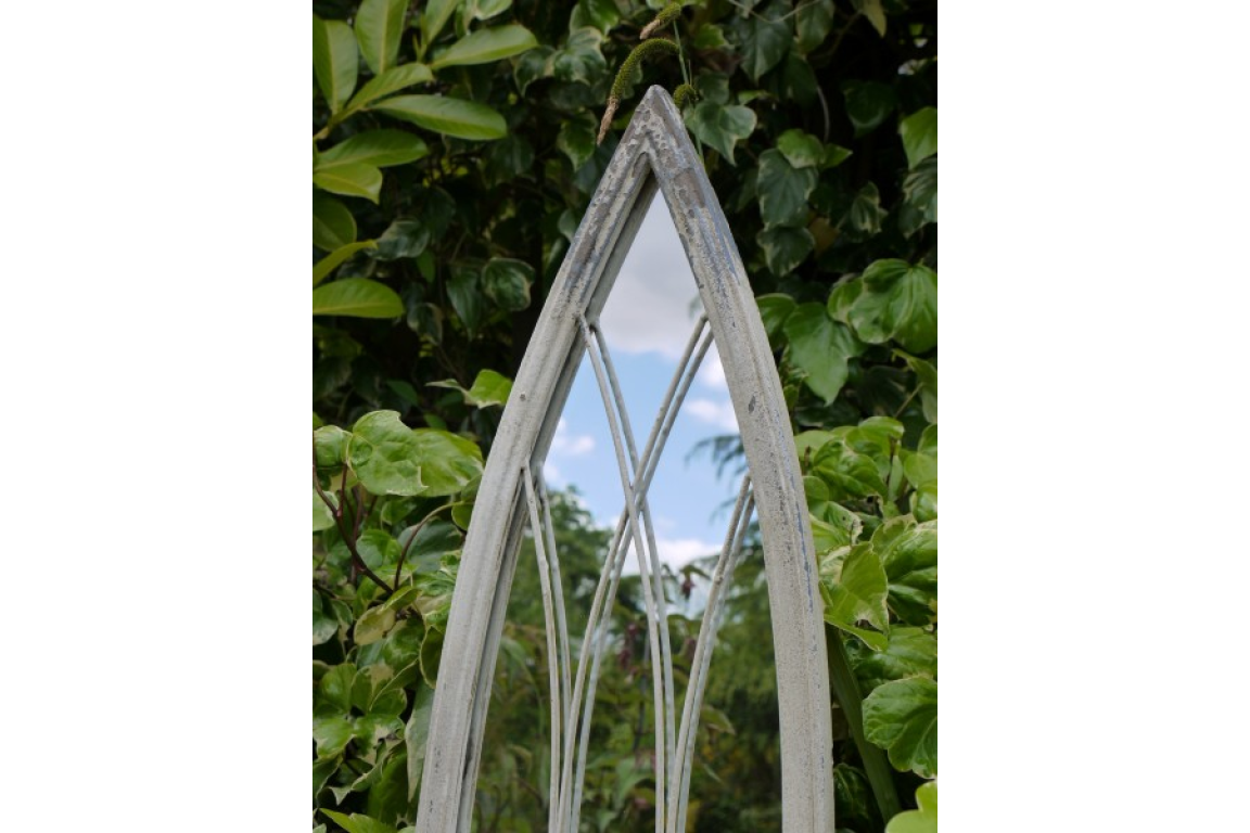 Gothic Metal Arch Mirror – Elegant Indoor/Outdoor Arch Mirror | Sign of the times Stoke