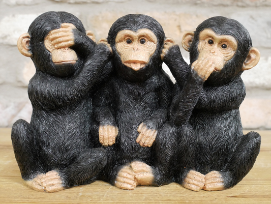 Three Monkeys – Hear No, See No, Speak No Evil Ornament