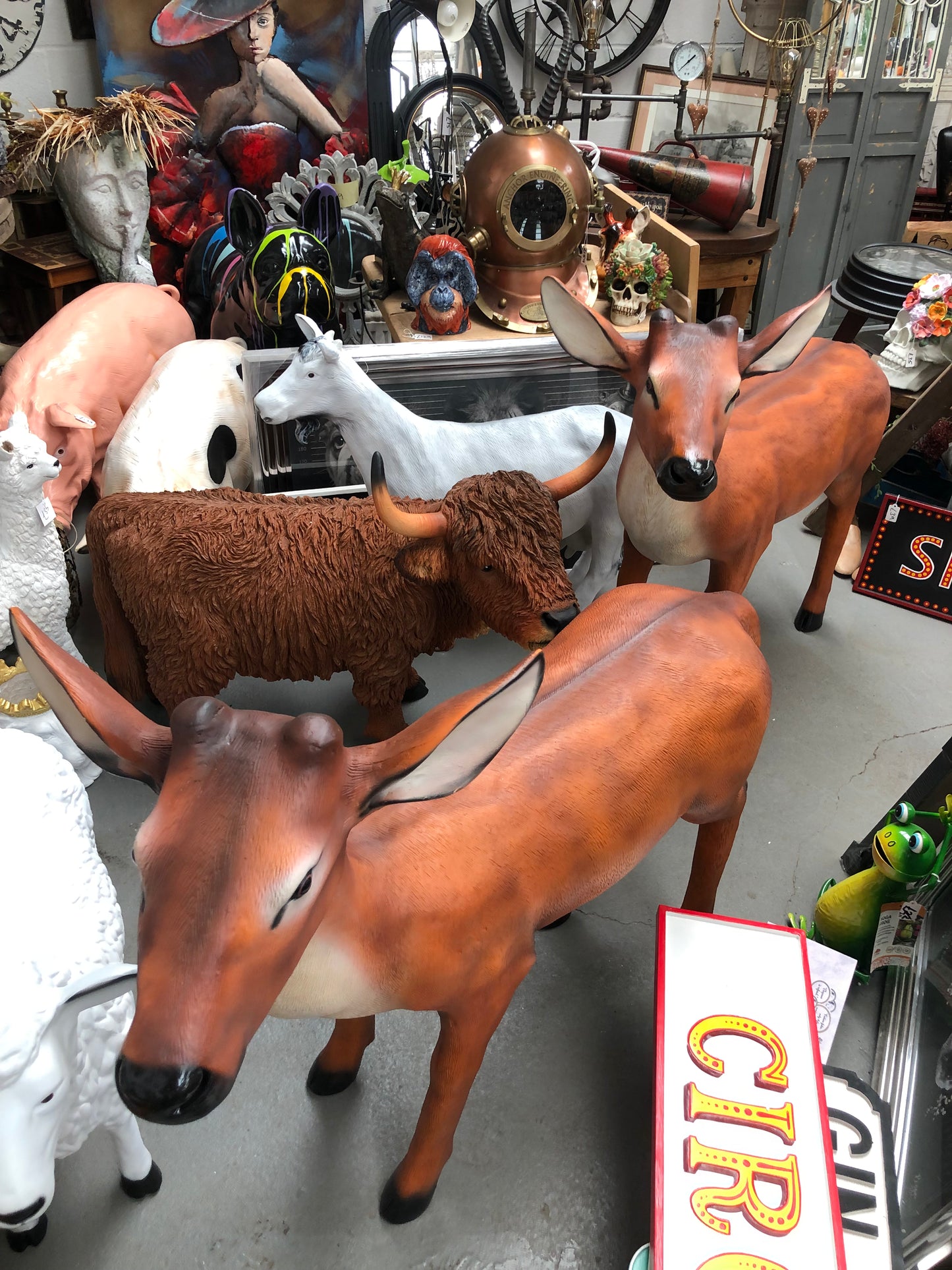 BAMBI Deer Sculpture - Majestic Resin Art for Indoor and Outdoor Spaces | Sign of the times Stoke