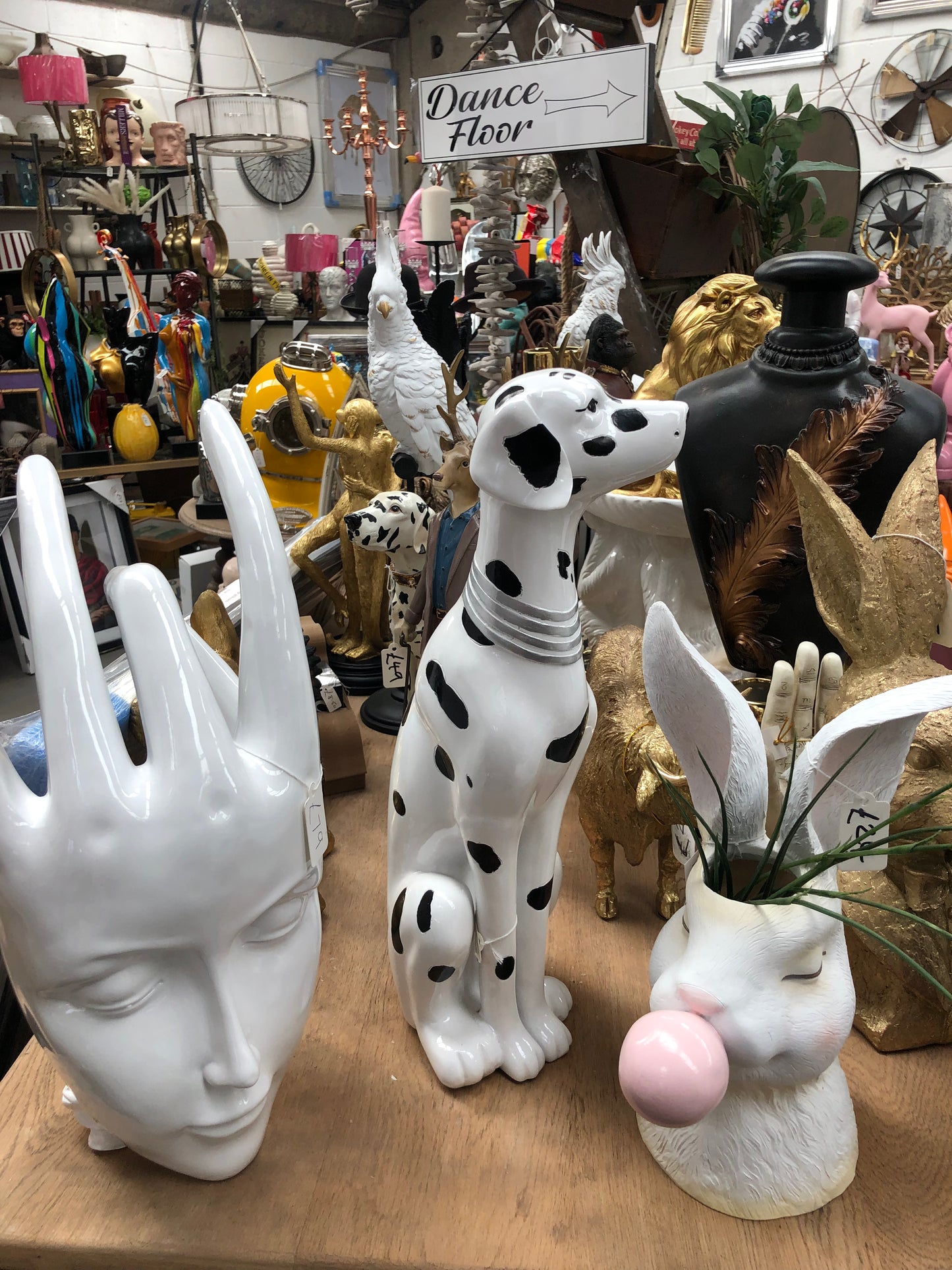 Dalmatian Ornament - Elegant Resin Dalmatian Figurine | Sign of the times Stoke