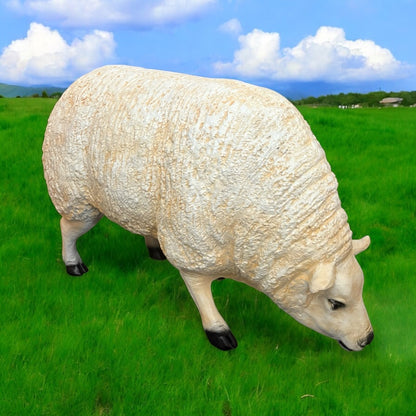 Resin Sheep Sculpture