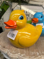 Yellow Resin Duck Ornament