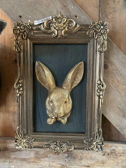 Rabbit in Frame – Decorative Framed Rabbit Wall Art | Sign of the times Stoke