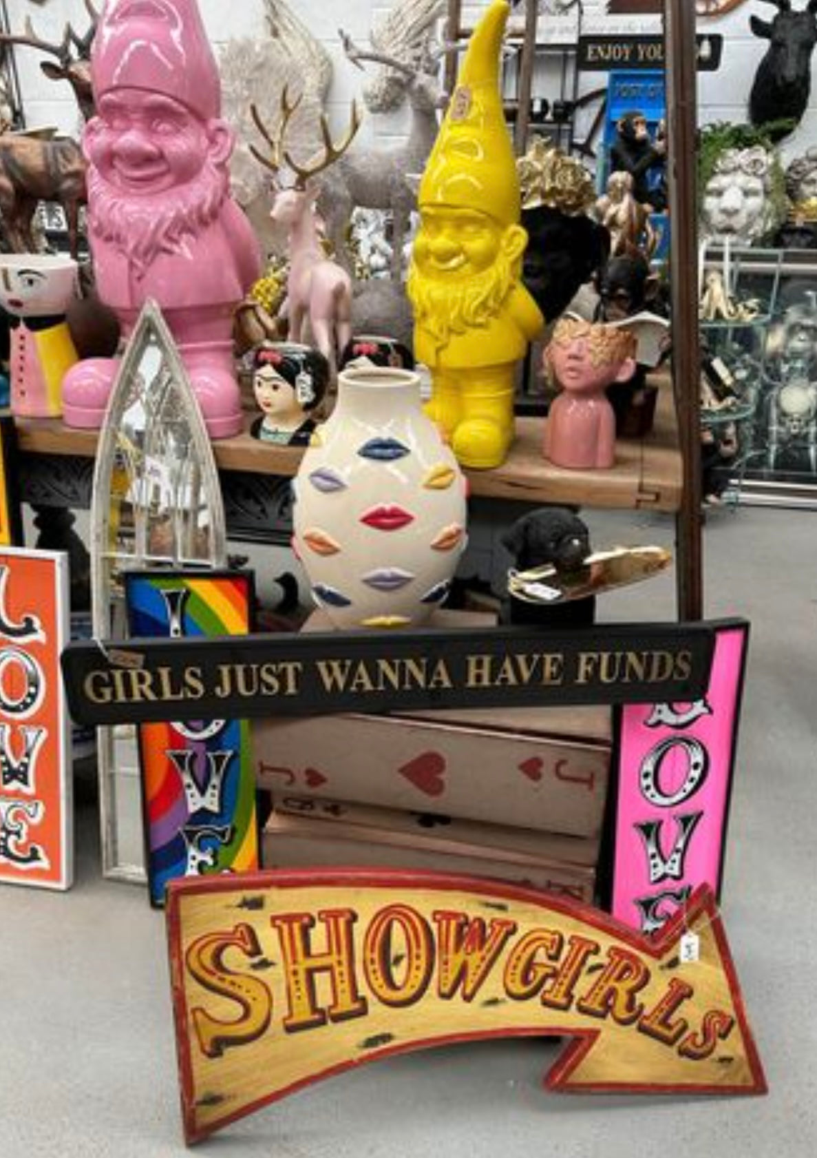 “Showgirls” Wooden Sign | Sign of the times Stoke