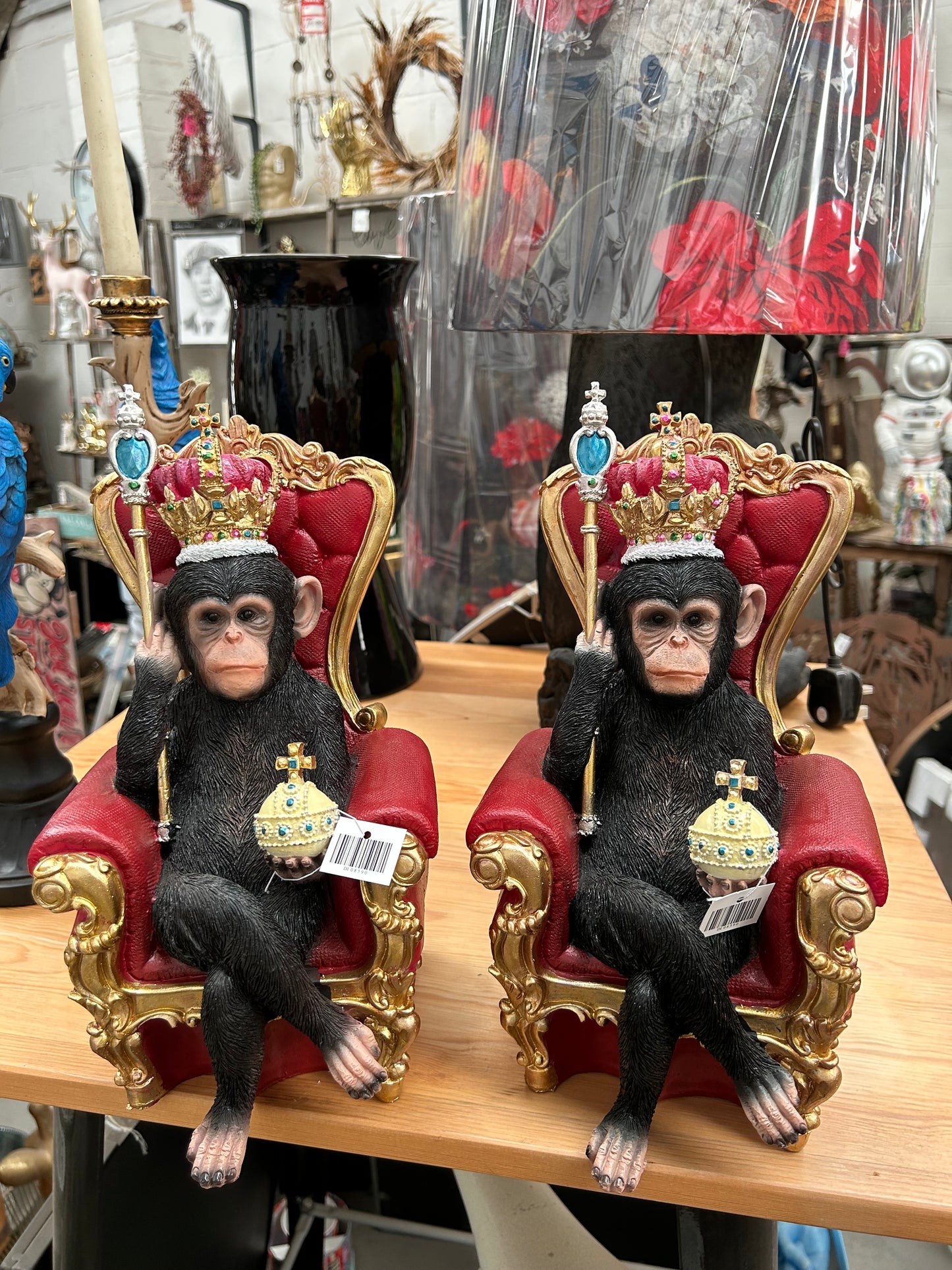 King of the Jungle Monkey – Regal Animal Figurine