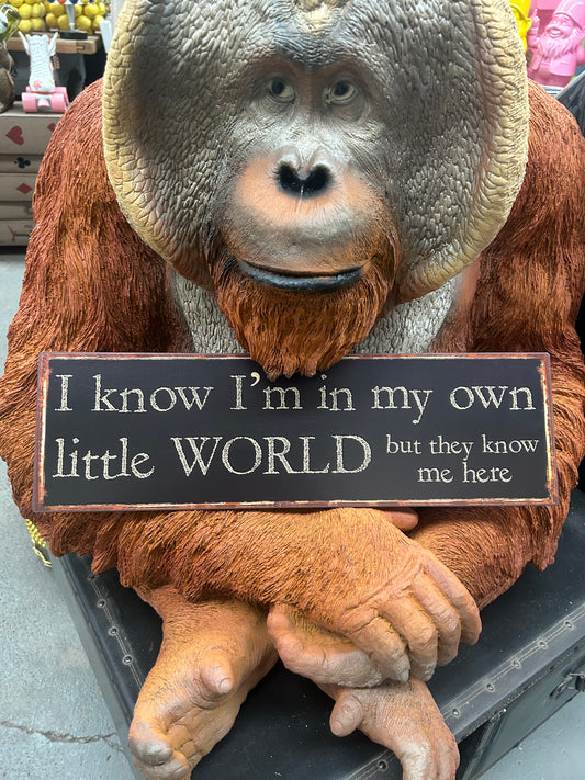 Metal Wall Sign – 50cm x 15cm (Free Shipping)