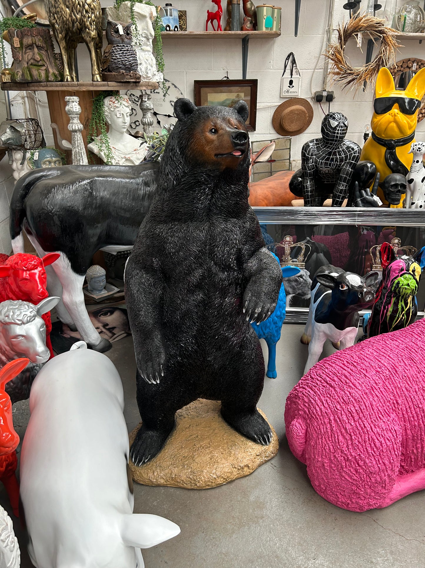 Large Bear Sculpture – Stunning Indoor/Outdoor Art Piece | Sign of the times Stoke