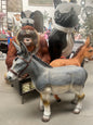 Large Resin Donkey – 95cm Decorative Animal Sculpture | Sign of the times Stoke