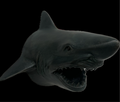 Shark Head Wall Mount – Bold Ocean Predator Decor