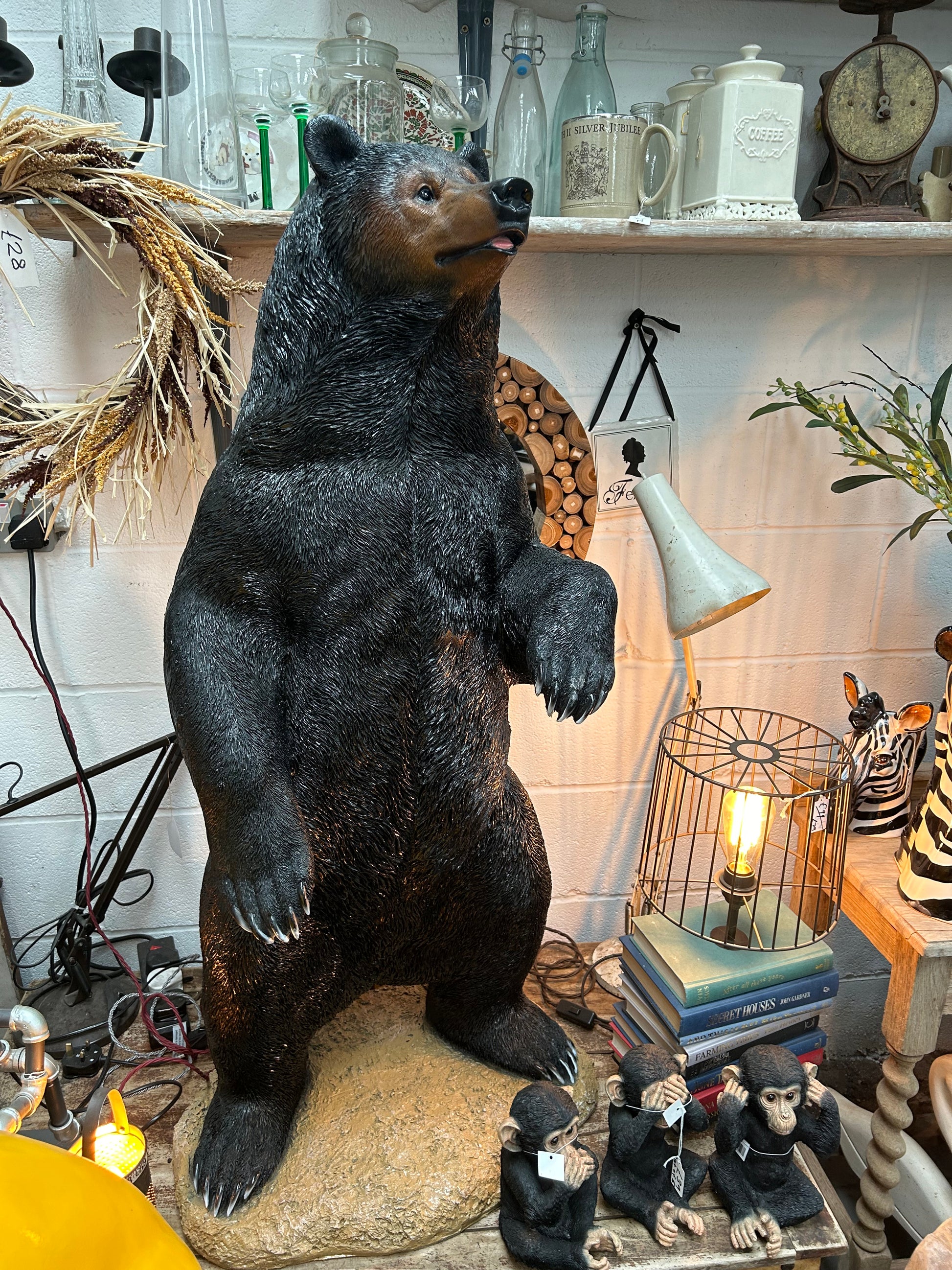 Large Bear Sculpture – Stunning Indoor/Outdoor Art Piece | Sign of the times Stoke