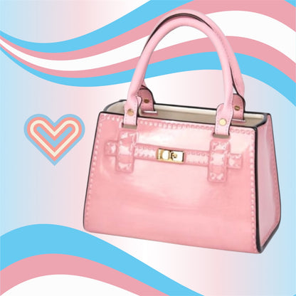 Pink Ceramic Handbag Vase – Fun & Feminine Statement Home Decor