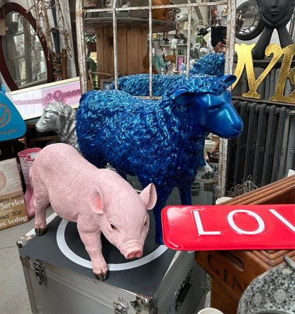 Charming Pig Sculpture – Indoor/Outdoor Decor