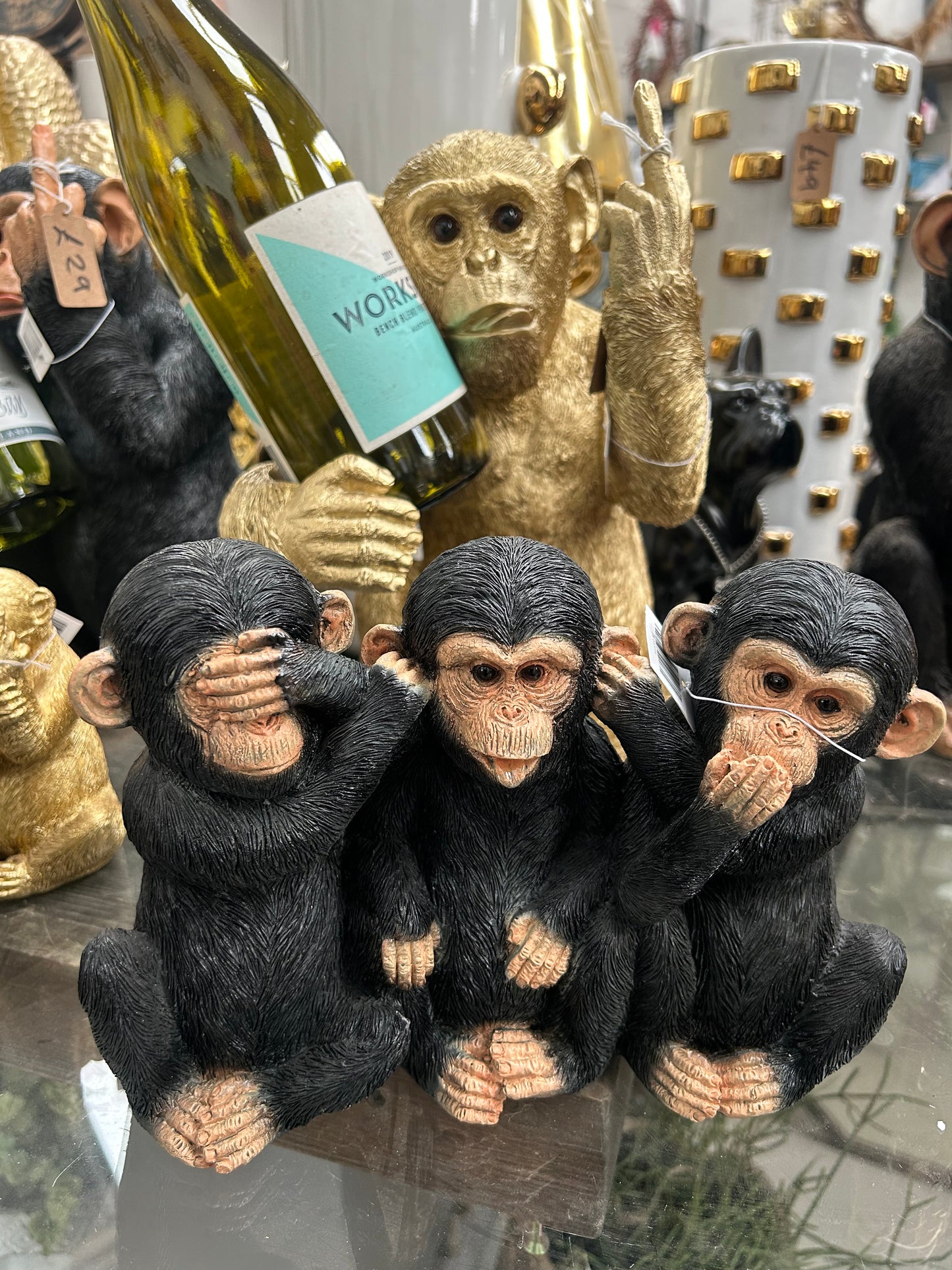 Three Monkeys – Hear No, See No, Speak No Evil Ornament