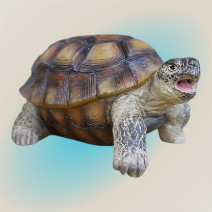 Small Tortoise Ornament | Charming Animal Decor for Home or Garden