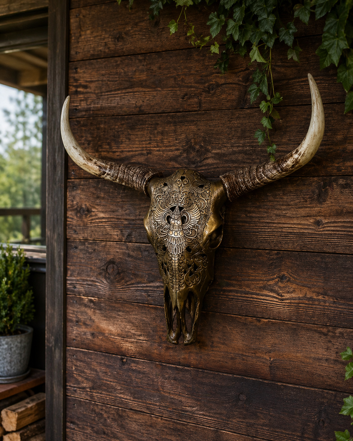 Arizona Desert Skull – Large Statement Wall Décor