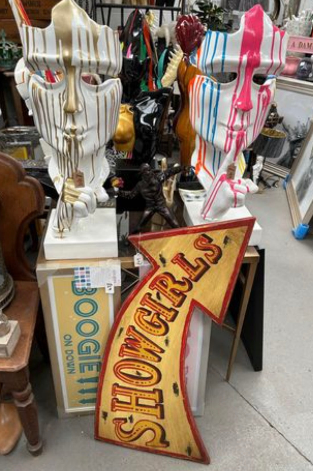 “Showgirls” Wooden Sign | Sign of the times Stoke