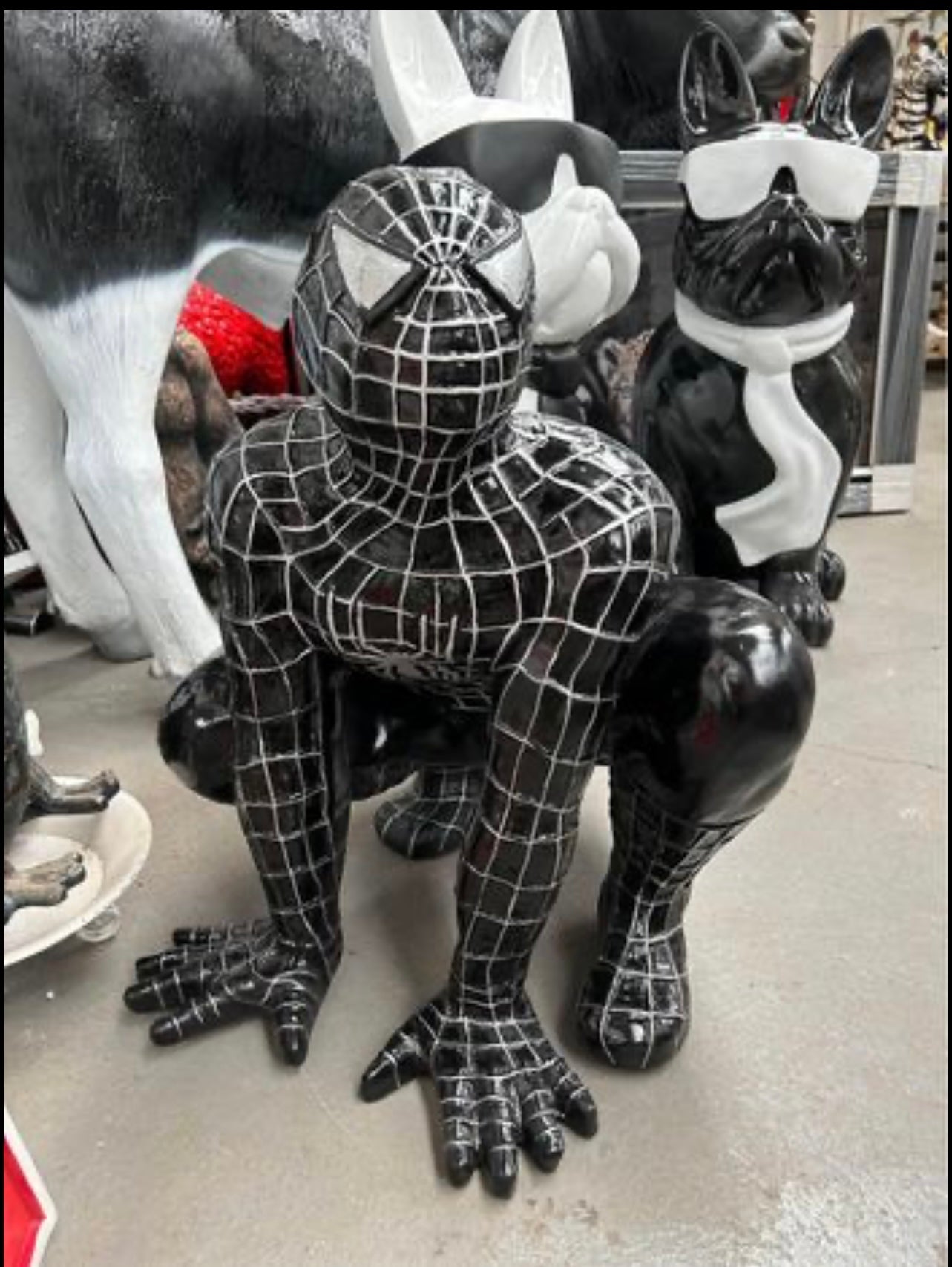 Spider-Man Sculpture