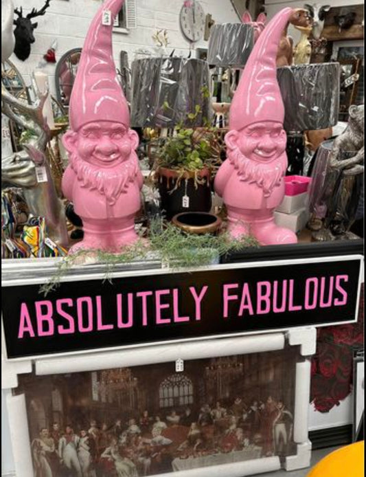 "Absolutely Fabulous" Sign - Bold MDF Wall Art | Sign of the times Stoke