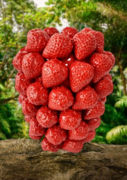 Ceramic Strawberry Vase – Unique Decorative Fruit-Inspired Vase | Sign of the times Stoke