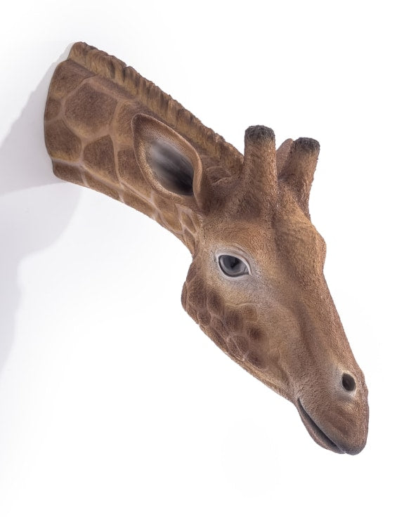 Large Giraffe Wall Head – Eye-Catching Safari Animal Wall Decor