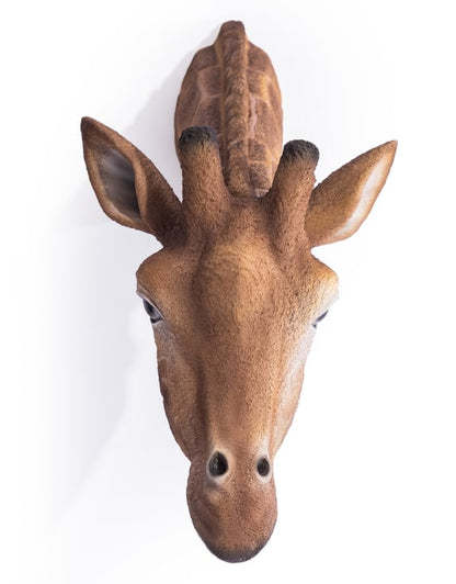 Large Giraffe Wall Head – Eye-Catching Safari Animal Wall Decor