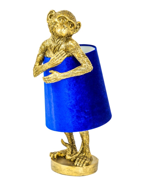 Monkey Gold Lamp