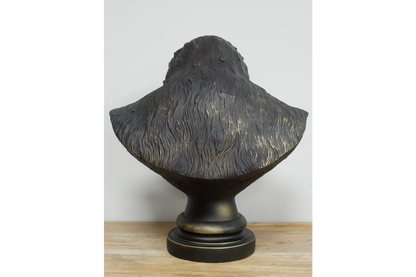 Gorilla Bust Sculpture – Striking Artistic Home Decor