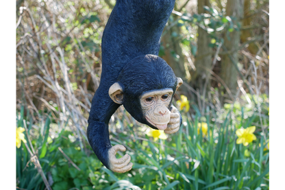 Hanging Monkey on Rope - Cute Resin Monkey Figurine | Sign of the times Stoke