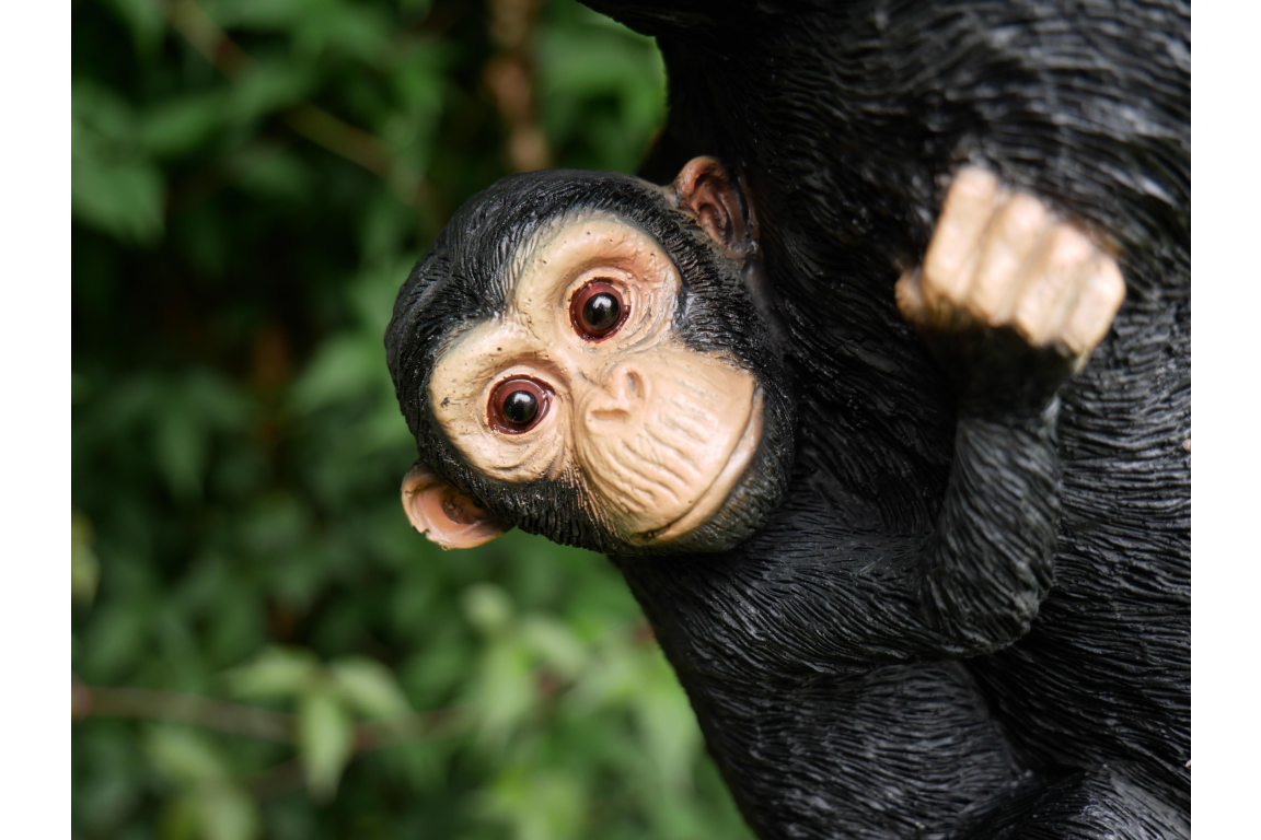 Hanging Monkey & Baby - Adorable Resin Figurine | Sign of the times Stoke