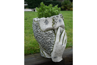 Stunning Head Planter with Flat Bottom – Elegant and Unique Garden Decor | Sign of the times Stoke