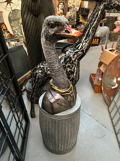 Ostrich Bust – Detailed Resin Sculpture of “Emu” | Sign of the times Stoke