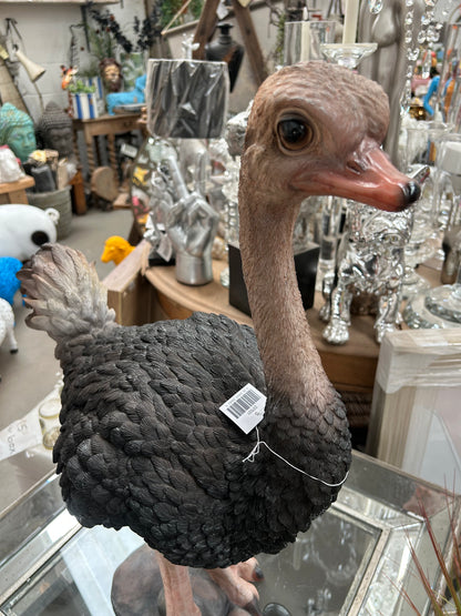 Ostrich Sculpture – Large Decorative Animal Ornament