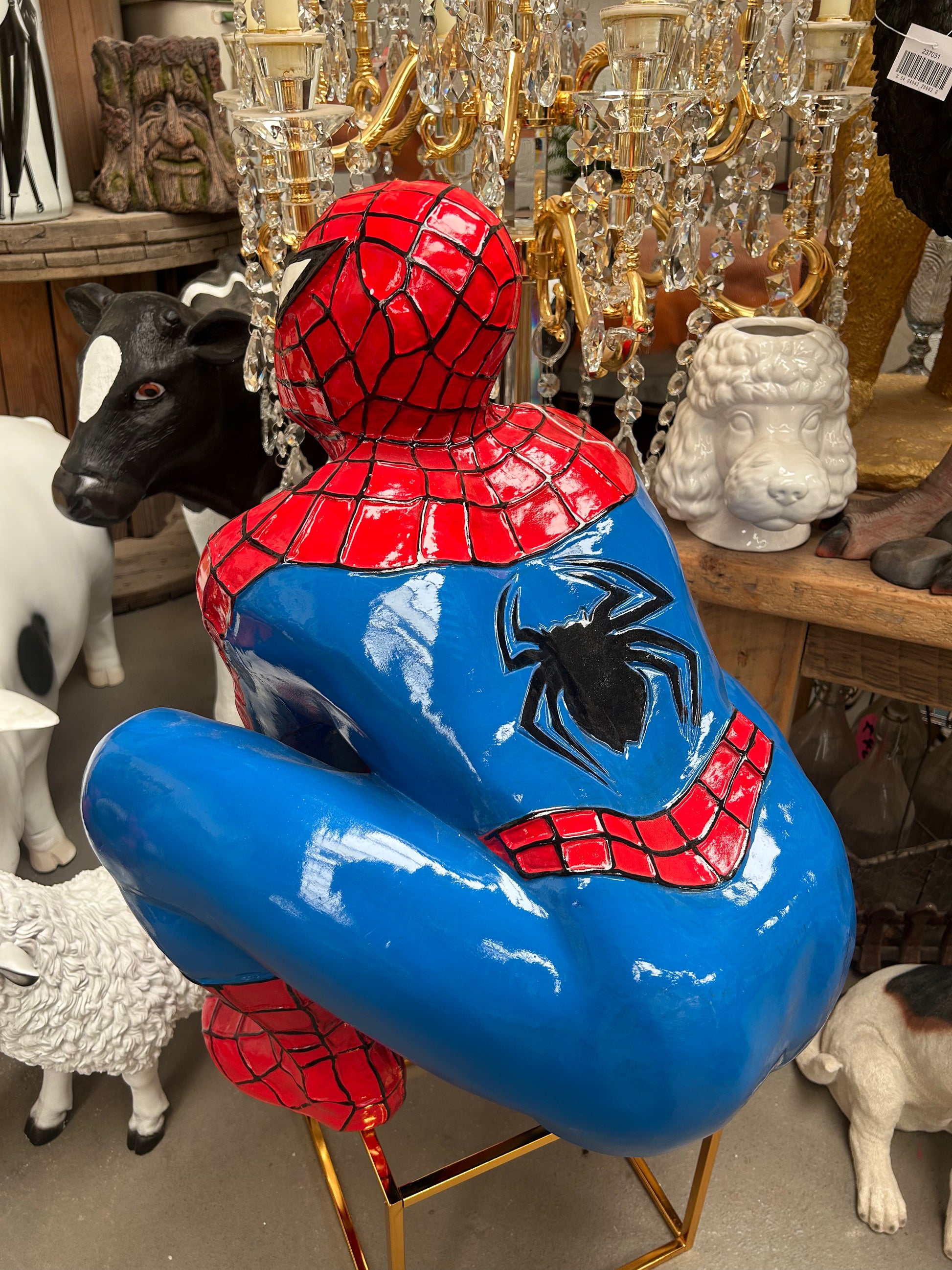 Spider-Man Resin Sculpture – Large Superhero Decorative Figure | Sign of the times Stoke